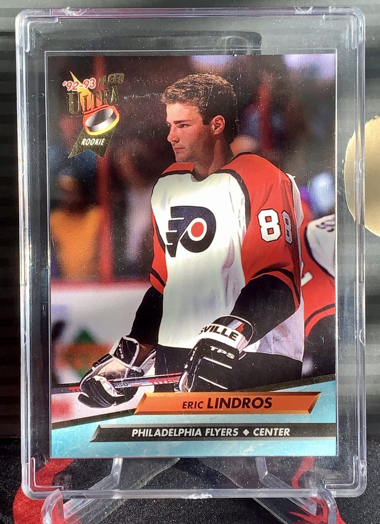 Eric Lindros Rookie Card Fleer Ultra Red Phoenix Sports Cards