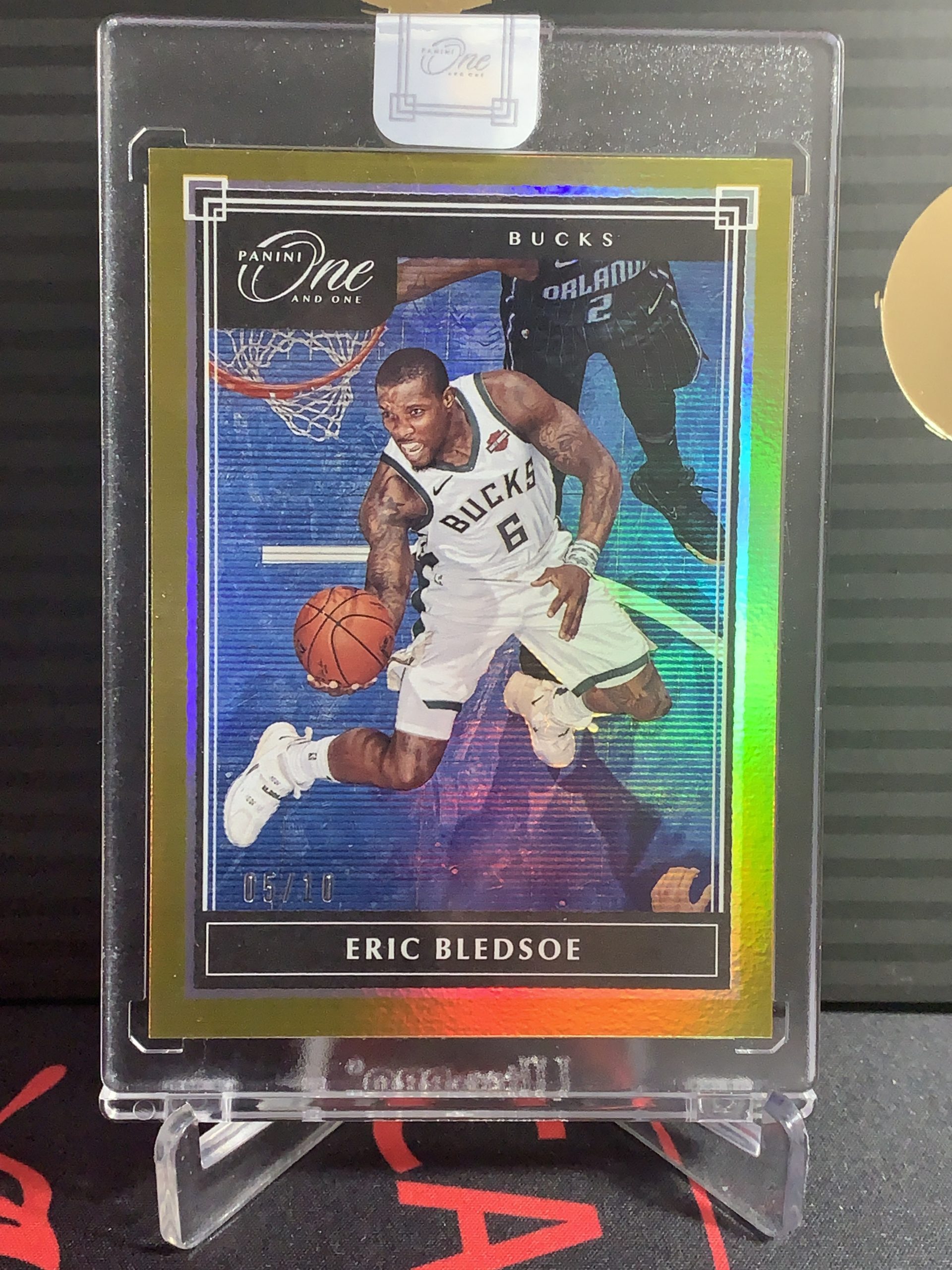 Eric Bledsoe Panini One and One ENCASED GOLD #05/10 🔥🔥 - Red Phoenix  Sports Cards & Collectibles